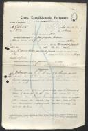 José Joaquim Fachada - Soldado - 2º. Grupo Compªs. Adm. Militar
