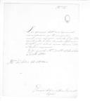 Correspondência sobre vários assuntos militares