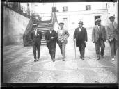 "Regresso a Portugal dos oficiais portugueses que foram presos pelos alemães em Naulila."