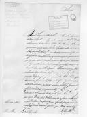 Correspondência de várias entidades para José Lúcio Travassos Valdez, ajudante general do Exército remetendo requerimentos de militares do Regimento de Infantaria 4 (letra D).
