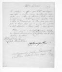Carta de Carlos Honório de Gouveia Durão para Inácio da Costa Quintela, participando a expedição de uma ordem à Mesa do Desembargo do Paço relativa à tomada de posse de ministros.