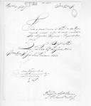 Correspondência do tenente-coronel Amaro dos Santos Barroso, comandante do Regimento de Infantaria 4, para José Lúcio Travassos Valdez, ajudante general do Exército, remetendo requerimentos (letras C e N).