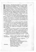 Portaria da Junta Provisória do Governo Supremo do Reino sobre a união entre a Junta Provisória do Governo Supremo do Reino com o governo interino para a preparação das cortes.