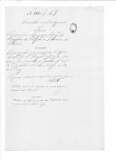 Processo sobre o requerimento do sargento Christopher Mcguire da Brigada do Regimento de Lanceiros da Rainha.