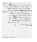 Aviso (minuta) do conde de Subserra para Joaquim José Nunes sobre o envio de documentação relativa ao Regimento de Artilharia 2