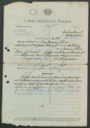 José Manuel Ferro  - Soldado - Regimento de Infantaria nº17