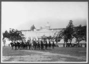 Cerimónia no Colégio Militar.