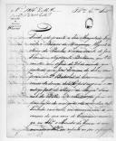 Correspondência de várias entidades para José Lúcio Travassos Valdez, ajudante general do Exército, sobre o envio de requerimentos (letra I e J).