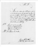 Ofício de Gregório Pereira de Faria para Sebastião José de Mira sobre a remessa do aviso de Francisco José da Costa do Amaral para o referido Gregório, ordenando que a despesa do cavalo apreendido às guerrilhas espanholas seja imputada à Real Fazenda.