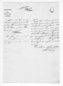 Processo do requerimento de John Davis, sargento do Regimento de Granadeiros Britânicos.