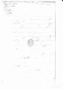 Carta do duque de  Wellington, para D. Miguel Pereira Forjaz, ministro e secretário de Estado dos Negócios da Guerra, enviando uma carta do general James Leith, para conhecimento dos governadores do Reino, sobre a deficiência de géneros nas tropas de Abrantes. 