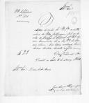 Ofícios do Batalhão de Infantaria 18, assinados pelo coronel José Maria Albuquerque, para Francisco Infante de Lacerda sobre soldos e gratificações de praças com uma relação das praças que desertaram do Batalhão.