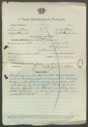 Vicente Gonçalves - Soldado - 12ª. Compª. Regimento de Infantaria nº. 4