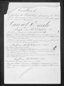 Processo de liquidação de contas do capitão Emilie Lauret que serviu no Batalhão de Voluntários Franceses de Peniche.