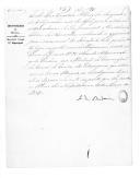 Decreto de D. Maria II a regulamentar o juramento à Constituição Política da Monarquia e "Cópia autêntica do Auto de Juramento à Constituição de 1838" assinada por António José Gonçalves Moreira, secretário da 3ª Divisão Militar.