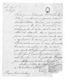 Ofício de Gregório Gomes da Silva para a Secretaria de Estado dos Negócios da Guerra remetendo instruções para o governo interior da Secretaria de Estado dos Negócios da Guerra.