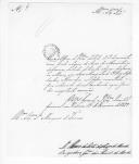 Correspondência do brigadeiro Álvaro da Costa de Sousa de Macedo para o marquês de Tancos sobre o envio de documentos.