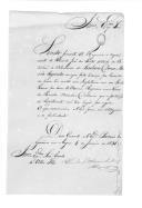 Avisos de João Ferreira Sarmento, da Regência da ilha Terceira, para o conde de Vila Flor remetendo requerimentos de civis e militares.