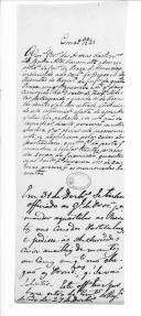 Correspondência do marechal-de-campo Luís  António Salazar Moscoso, governador das Armas, para Filipe de Neri Gorjão sobre aquartelamento, espingardas existentes no Regimento de Milícias de Viseu, requisição do referido regimento a pedir cartuxame, ordem para o governador da praça de Almeida entregar armas ao comandante do Depósito de Recrutas do Regimento de Caçadores da Beira Alta e Viseu, a falta cometida pelo juíz de fora de Almeida no transporte de armas, ordem para os Regimentos de Milícias de Viseu, Tondela, Arouca e Lamego enviarem requisições sobre as faltas que tem de armamento, cartuxame, correame e pedido de entrega dos artigos no Trem de Ouro.