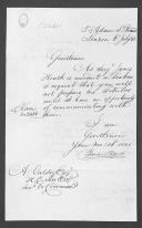 Processo sobre o requerimento de James Heath, sargento do Regimento de Lanceiros da Rainha.
