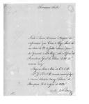Ofício do conde de Subserra para [o infante D. Miguel] sobre a receção de documentos