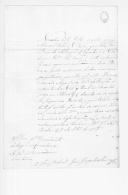 Ofício de José Jorge de Sousa, juíz ordinário de Peniche, para o comandante do Regimento de Cavalaria 10 sobre o desertor Manuel Ferreira. 