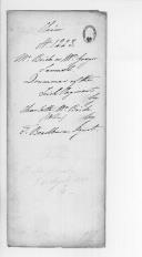 Processo sobre o requerimento de Charlotte McBride, esposa de Samuel McBrige, tambor do Regimento Irlandês da Rainha.