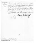 Avisos do Ministério da Guerra e assinados por Cândido José Xavier para o comandante do Regimento de Cavalaria 10 sobre nomeações de pessoal.