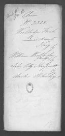 Processo de requerimento de William Wooldridge, irmão do falecido marinheiro Frank Wooldridge, que serviu a bordo do navio Rainha de Portugal, de compensação financeira.