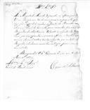 Correspondência do conde de São Lourenço para o conde de Barbacena Francisco sobre fornecimento de material e artigos requisitados ao Arsenal Real do Exército para a Brigada de Artilharia Volante, o castelo de São Filipe da Barra de Setúbal e para o Regimento de Cavalaria 3, execução de ordens para o fornecimento de bandeiras para a praça de Valença do Minho e ao governador do castelo de Vila do Conde, distribuição de capotes e outros objectos de fardamento aos Regimentos de Artilharia 1 e 3 e ao Batalhão de Artifíces Engenheiros, intendência e execução de ordens para o envio de artigos de armamento, correame e equipamento ao comandante do destacamento destinado para o reino de Angola.