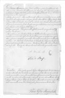 Carta de lei assinada pelo conde do Bonfim sobre a reintegração dos militares Luís Diogo Leite e João Pita de Castro nos postos de que foram demitidos.