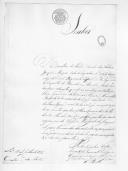 Correspondência de várias entidades para José Lúcio Travassos Valdez, ajudante general do Exército remetendo requerimentos de militares e civis (letra D).