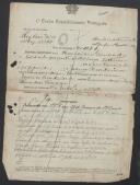 Francisco Dourado - Soldado - 3.º Esquadrão do Regimento de Cavalaria 10