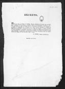 Decreto de D. Pedro, duque de Bragança, nomeando ajudantes de campo para vários corpos do Exército.