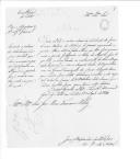 Ofício de José Baptista da Silva Lopes para José Lúcio Travassos Valdez, ajudante general do Exército, a remeter relação da distribuição da força de uma bateria de Artilharia na costa algarvia.