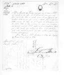 Correspondência de várias autoridades do Ministério da Guerra para José Lúcio Travassos Valdez, ajudante general do Exército, sobre execução de ordens para a entrega de um cavalo, que estava ao serviço do capitão José de Azevedo Velez, major da 1ª Brigada da Estremadura, ao Regimento de Cavalaria 10.