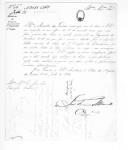 Correspondência de várias autoridades do Ministério da Guerra para José Lúcio Travassos Valdez, ajudante general do Exército, sobre execução de ordens para a entrega de um cavalo, que estava ao serviço do capitão José de Azevedo Velez, major da 1ª Brigada da Estremadura, ao Regimento de Cavalaria 10.