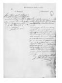 Processo sobre um requerimento do soldado José Alves, da Companhia de Atiradores do Regimento de Infantaria 5 na Madeira.