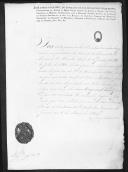 Certificado passado a Emílio de Seidenberg, que serviu na qualidade de tenente do Regimento de Lanceiros da Rainha.