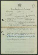Domingos Picancinho - Soldado - Regimento de Infantaria nº17