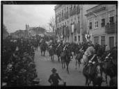 "Cavalaria na estação de Campanhã."