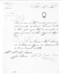 Ofícios do Ministério da Marinha para Cândido José Xavier sobre o envio de documentação.
