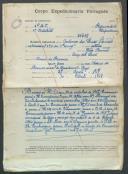 António da Luz Romão - Soldado - Regimento de Infantaria nº17