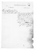 Processo sobre um requerimento do 2º sargento Francisco Gonçalves Vieira, da 1ª Companhia do Regimento de Infantaria 5 na Madeira.