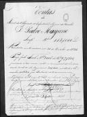 Processo da liquidação das contas do tenente D. Pedro Moyano, que serviu no 1º Regimento de Infantaria Ligeira da Rainha.