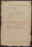 Serafim Pereira Lopes - Soldado - Regimento de Infantaria 6