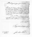 Correspondência de José Maria Tréner para Gregório Gomes da Silva remetendo a cópia do um decreto.