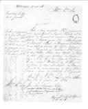 Correspondência de várias entidades para José Lúcio Travassos Valdez, ajudante general do Exército, sobre o envio de requerimentos (letra J).