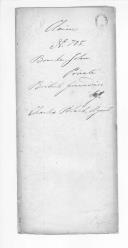 Processo de requerimento de John Bourke do Regimento de Granadeiros Britânicos.