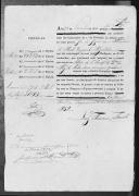 Processos sobre cédulas de crédito do pagamento das praças, do Regimento de Infantaria 14 durante a Guerra Peninsular (letras P, R, S e T).